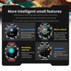 ET482 1.43 inch AMOLED Screen Sports Smart Watch Support Bluetooth Call /  ECG Function(Blue Silicone Band)
