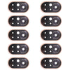 Huawei Nova 8 5G Camera Lens Cover (Gold, 10 Pack)