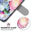 For Alcatel 1L (2021) Coloured Drawing Cross Texture Horizontal Flip PU Leather Case with Holder & Card Slots & Wallet & Lanyard(Light Pink Bouquet)