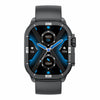 LEMFO HK96S 2.06 inch BT5.3 IP68 Sport Smart Watch, Support Bluetooth Call / Sleep / Blood Oxygen / Heart Rate / Blood Pressure Health Monitor(Black)