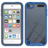 For iPod Touch 5 / 6 / 7 Two-layer Design Shockproof PC + TPU Protective Case(Blue)