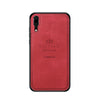 PINWUYO Shockproof Waterproof Full Coverage PC + TPU + Skin Protective Case for Huawei P20(Red)