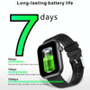 QX7 Pro 2.0 inch BT5.2 Smart Sport Watch, Support Bluetooth Call / Sleep / Blood Sugar / Blood Oxygen / Temperature / Heart Rate / Blood Pressure Health Monitor(Black)