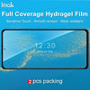 For Xiaomi Redmi K50 5G / K50 Pro 5G 2 PCS IMAK Curved Full Screen Hydrogel Film Front Protector
