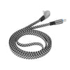 3A USB-C/Type-C to 8 Pin Elbow Fast Charge Data Cable, Length:1.2m(Grey)