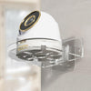 Wall-Mounted No-Drill Camera Shelf, White