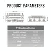 For Nintendo Switch / Switch OLED / NGC SW450 Handle Converter Multi-Function Charging Base Screener(Brown)