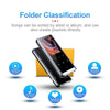 M13 High-Definition Noise Reduction Recorder Music MP4 Player, Support Recording / E-Book / TF Card With Bluetooth (Black), Capacity: 8GB