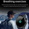 TK22 1.39 inch IP67 Waterproof Silicone Band Smart Watch Supports ECG / Non-invasive Blood Sugar(Blue)