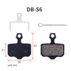 3 Pairs Mountain Bike Semi-Metallic Brake Pads M355 Oil Disc BB5 Resin Disc Brakes, Bagged(DB-S6)