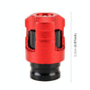 4 PCS Valve Shape Gas Cap Mouthpiece Cover Tire Cap Car Tire Valve Caps(Red)