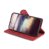 For Alcatel Axel / Lumos Skin Feel Straw Hat Magnetic Buckle Leather Phone Case(Red)