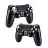 For PS4 Joystick 8pcs /Set Gamepad Metal Buttons Mushroom Head Magnetic Base Cross Keys Accessory Set