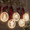 LED String Lights Christmas Decoration Lights Holiday Decoration Curtains USB Lights, Style: USB