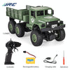 JJR/C 1:18 2.4Ghz 4 Channel Remote Control Dongfeng 8 Six-wheeled Armor Truck Vehicle Toy(Green)