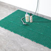 Thickened PVC Can Be Spliced  Floor Mat Kitchen Bathroom Anti-Slip Foot Pad Hollow Injection Pad, Size: 30x30x1.5cm(Green)