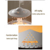 UFO Water Drop Aromatherapy Humidifier Desktop Remote Control Diffuser, Plug: AU Plug(Wood Grain)