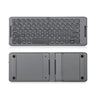 B088 65 Keys Portable Folding Bluetooth Keyboard(Pearley Gray)