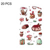 20 PCS Waterproof Sweatproof Cartoon Child Tattoo Stickers(EC-029)