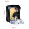 Wall Mounted Key Safe Box - Yellow - Combination Lock