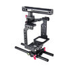 YELANGU C8 YLG0910 Handle Video Camera Cage Stabilizer(Black)