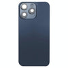 iPhone 15 Pro Max Blue Glass Back Cover with Wireless Charging
