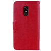 For Xiaomi  Redmi Note 4X Roses Pressed Flowers Pattern Flip Leather Case with Holder & Card Slots & Wallet(Red)