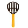 Large Cat Litter Scoop | Durable ABS Plastic | Coffee + Orange