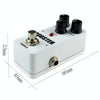 KOKKO FBS2 2-Band EQ Booster Mini Guitar Effect Pedal(White)