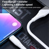 WK WDC-153 8 Pin + Type-C / USB-C + Micro USB 3 In 1 Fast Charging Data Cable, Length: 1.2m (Black)