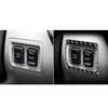Car Carbon Fiber TRC Switch Decorative Sticker for Lexus IS250 300 350C 2006-2012, Left and Right Drive Universal