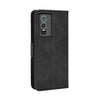 For vivo Y76 5G Skin Feel Calf Pattern Leather Phone Case(Black)