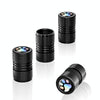 4pcs /Set Bear Claw Car Tire Modification Valve Protective Cap(Black)