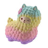 2 PCS Squeeze Toys Pressure Reduce Mini Animal Cat Bear Slow Rising Kids Gift, Size:12*11.5*7