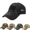 Summer Camouflage Baseball Mesh Cap Sports Sunshade Cap, Size: Free Size(Black Python Pattern)