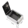 Large Wall Mounted Key Safe Box - Weatherproof & Secure (Black)