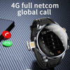 H18 Ultra-Thin Round Ball Screen 1.95 Inch Plug-In Phone Smart Watch 32G(Black)