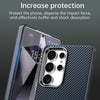 For Samsung Galaxy S25 Ultra 5G Carbon Fiber Series IMD Phone Case(Blue)