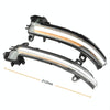 1 Pair For BMW 3 Series F20 Car Dynamic LED Turn Signal Light Rearview Mirror Flasher Water Blinker (Transparent)