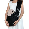 Pet Carrier Bag, Cotton, Black, For Dogs & Cats up to 12kg