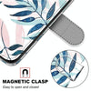 For Alcatel 1SE (2020) Coloured Drawing Cross Texture Horizontal Flip PU Leather Case with Holder & Card Slots & Wallet & Lanyard(Pink Green Leaf)
