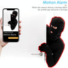 Mini WiFi Camera HD 720p 180° Wide Angle Lens Night Vision Black