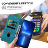 For Redmi Note 13 Pro+ Lace Floral Embossed Magnetic Buckle PU Phone Case With Wrist Strap(Green)