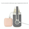 027 Leather Insulated Baby Bottle Cover Heating Bottle Bag, Size: Free Size(Green)
