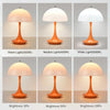 USB Charging Mushroom Desk Lamp Touch Eye Protection Bedroom Bedside Lamp(White)