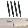 4 PCS Car Door Anti-Static Silicone Airbag Anti-Collision Strip, Colour: Black