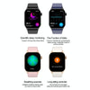 T98 2.04 inch IP68 Waterproof Bluetooth Call Smart Watch, Support Blood Oxygen Monitoring(Black)