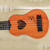 Children Simulation Musical Educational Toy Playable Ukulele Small Guitar(Mahogany)