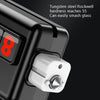 Safety Hammer Parking Card Multi-Function Temporary Number Card(Black)