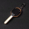 2 PCS Mini Pocket Keychain Light LED White Light Keyring Outdoor Flashlight